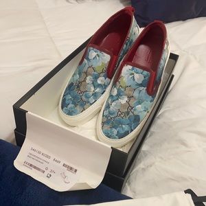 Gucci Floral Sneakers